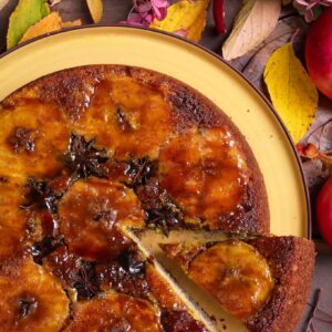 Upside-Down Apple Cake with Yacon Syrup