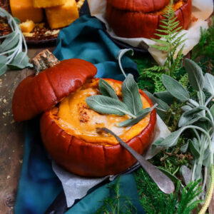 Pumpkin Soup with Yacon Syrup